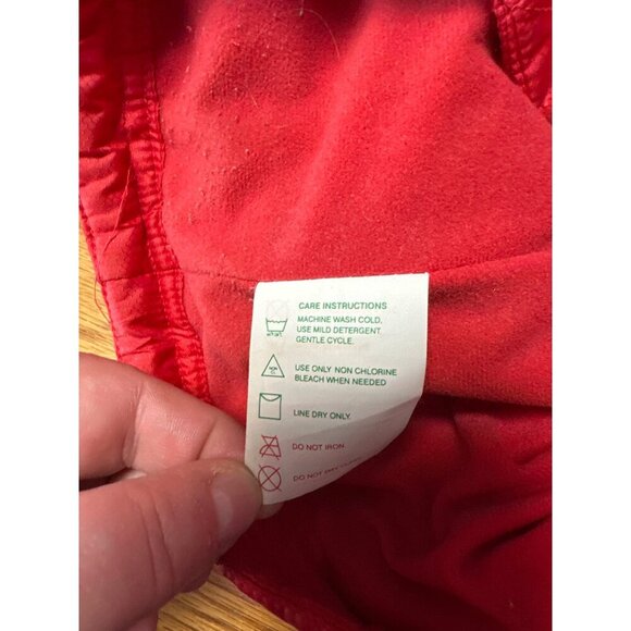 OBERMEYER  Women's Red Quilted Puffer Ski/Snow Jacket Fully Lined Size 8 - Picture 11 of 12